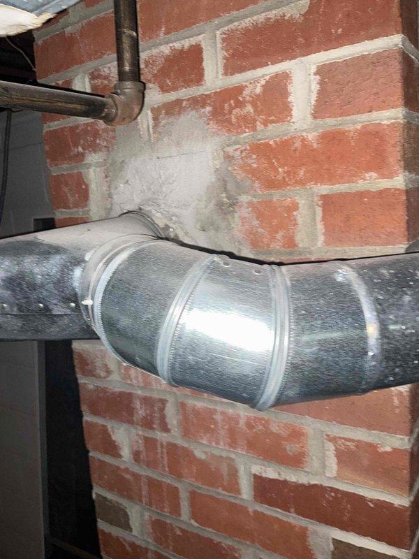 Performed diagnostic evaluation on aging B.K. Wadsworth furnace system presenting with heat exchanger failure. Unit is out of warranty and requires replacement due to compromised heat exchanger integrity, which poses safety concerns. Provided customer with furnace replacement options and estimates for new equipment installation, including assessment of existing ductwork connections and PVC venting configuration in basement mechanical room. Performed diagnostic evaluation on aging B.K. Wadsworth furnace system presenting with heat exchanger failure. Unit is out of warranty and requires replacement due to compromised heat exchanger integrity, which poses safety concerns. Provided customer with furnace replacement options and estimates for new equipment installation, including assessment of existing ductwork connections and PVC venting configuration in basement mechanical room.