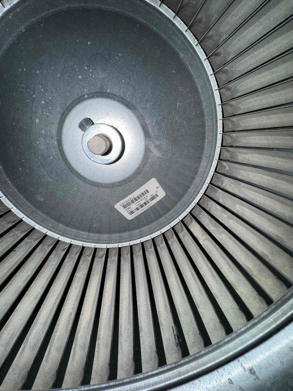 Completed scheduled heating maintenance on residential furnace system. Performed thorough inspection of blower wheel assembly, confirming proper blade condition and clearances, with no debris accumulation or damage observed. Inspected supply ductwork insulation in attic space, verifying integrity of vapor barrier and seam sealing. All system components found to be operating within normal parameters with no deficiencies noted.