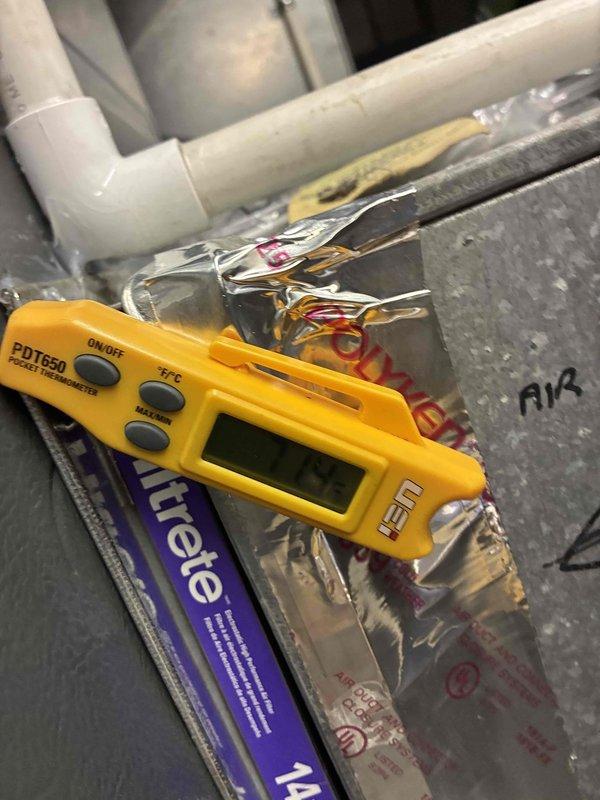 Completed scheduled preventive heating maintenance on residential furnace system. Performed comprehensive system inspection including temperature differential measurements across supply and return air, verified proper airflow with readings at 35.2°F differential, replaced standard air filter with Filtrete media filter, and inspected all mechanical components, electrical connections, condensate drainage system, and refrigerant lines. All equipment found operating within normal parameters with no deficiencies noted. Completed scheduled preventive heating maintenance on residential furnace system. Performed comprehensive system inspection including temperature differential measurements across supply and return air, verified proper airflow with readings at 35.2°F differential, replaced standard air filter with Filtrete media filter, and inspected all mechanical components, electrical connections, condensate drainage system, and refrigerant lines. All equipment found operating within normal parameters with no deficiencies noted.