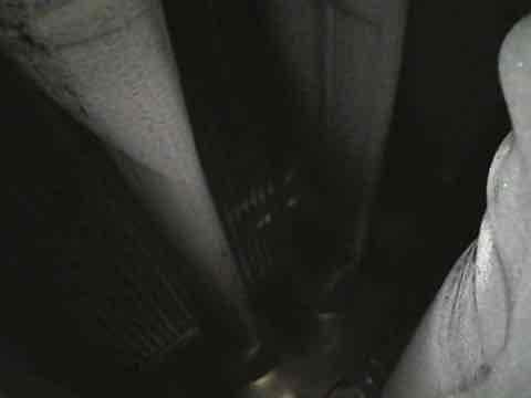 Completed scheduled heating maintenance on residential furnace system as part of ongoing preventative maintenance program. Accessed unit in confined mechanical space, performed visual inspection of system components, and verified electrical current draw using clamp meter, which registered 19 amps with system operating at 0.00 baseline when measured. All system parameters found within normal operating specifications.