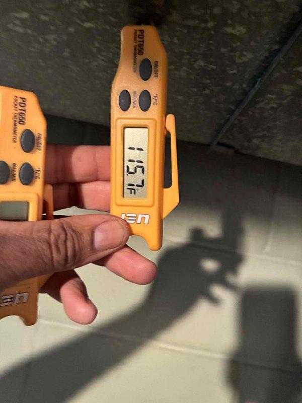 Completed scheduled heating maintenance visit on residential furnace system as part of ongoing preventative maintenance program. Performed comprehensive system inspection and diagnostics in attic-mounted unit. Utilized digital measurement instruments to assess system performance parameters, recording temperature differentials and verifying proper operational readings. Inspected SuperQuiet 25 MERV 10 filtration system and confirmed equipment installation integrity. All measurements fell within normal operating specifications, indicating system is functioning properly for the upcoming heating season. Completed scheduled heating maintenance visit on residential furnace system as part of ongoing preventative maintenance program. Performed comprehensive system inspection and diagnostics in attic-mounted unit. Utilized digital measurement instruments to assess system performance parameters, recording temperature differentials and verifying proper operational readings. Inspected SuperQuiet 25 MERV 10 filtration system and confirmed equipment installation integrity. All measurements fell within normal operating specifications, indicating system is functioning properly for the upcoming heating season.