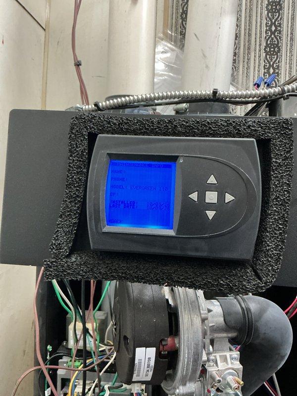 Responded to no-heat call where thermostat was not communicating with boiler system. Inspected control board, wiring connections, and blower motor assembly to diagnose communication failure between thermostat and boiler controls. Verified all electrical connections at control module and gas valve assembly, restored proper communication between components, and confirmed system operation with heat call successfully initiating boiler firing sequence. Responded to no-heat call where thermostat was not communicating with boiler system. Inspected control board, wiring connections, and blower motor assembly to diagnose communication failure between thermostat and boiler controls. Verified all electrical connections at control module and gas valve assembly, restored proper communication between components, and confirmed system operation with heat call successfully initiating boiler firing sequence.