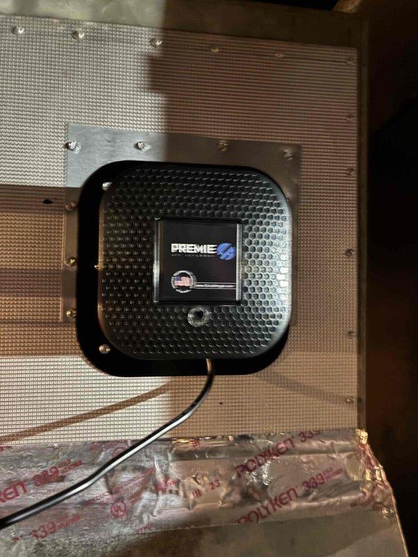 Completed preventive maintenance service on residential Ruud furnace system and associated Premier dehumidifier unit. Performed comprehensive heating system inspection including visual assessment of furnace cabinet, ductwork connections, copper refrigerant lines, and exhaust venting. Verified proper operation of dehumidifier unit installed in attic space with insulation integrity confirmed. All equipment found operating within manufacturer specifications with no immediate service needs identified.