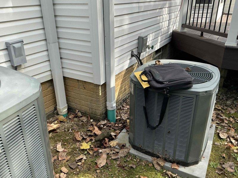 Conducted comprehensive furnace replacement assessment and presented complete system options to homeowner. Evaluated existing HVAC equipment including outdoor condensing unit and current Honeywell programmable thermostat to determine compatibility requirements and provide full replacement specifications for heating system upgrade.