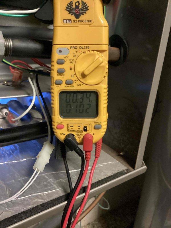 Completed comprehensive heating maintenance on residential gas furnace system as part of recurring preventative maintenance program. Performed full system diagnostics using digital multimeter to verify electrical components, tested voltage and amperage readings on blower motor and control circuits, and inspected all internal furnace components including burner assembly, heat exchanger, and gas connections. Verified proper operation of all safety controls and ensured system is ready for heating season. Completed comprehensive heating maintenance on residential gas furnace system as part of recurring preventative maintenance program. Performed full system diagnostics using digital multimeter to verify electrical components, tested voltage and amperage readings on blower motor and control circuits, and inspected all internal furnace components including burner assembly, heat exchanger, and gas connections. Verified proper operation of all safety controls and ensured system is ready for heating season.