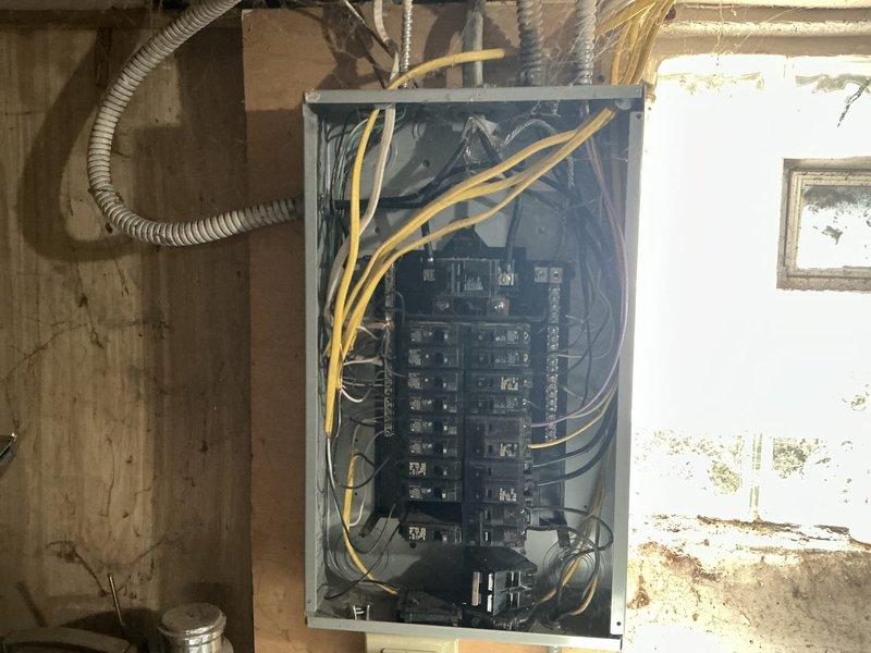 Performed a replacement estimate on a 40-year-old furnace after a diagnostic confirmed a cracked heat exchanger, rendering the unit unsafe for continued operation. Inspected the basement installation, noting easy access to the unit, plenum, and ductwork, and reviewed the adjacent electrical panel and surrounding conditions for installation planning. Presented replacement furnace options to the customer. Performed a replacement estimate on a 40-year-old furnace after a diagnostic confirmed a cracked heat exchanger, rendering the unit unsafe for continued operation. Inspected the basement installation, noting easy access to the unit, plenum, and ductwork, and reviewed the adjacent electrical panel and surrounding conditions for installation planning. Presented replacement furnace options to the customer.