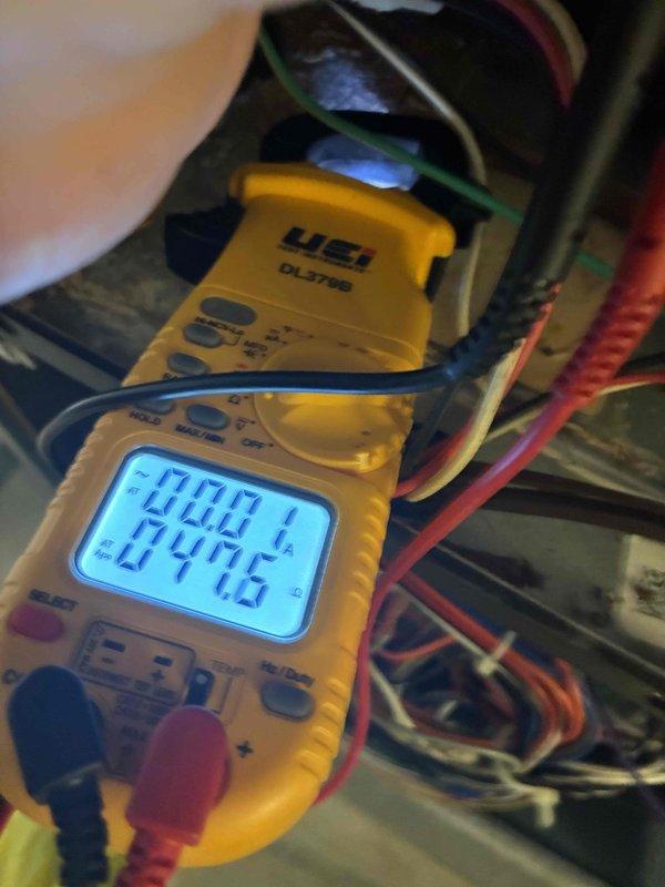 Performed scheduled maintenance on the gas furnace, including inspection of the control board, relays, and low-voltage and line-voltage wiring connections with the unit's access panels removed. Verified electrical operation using a digital clamp meter to measure amperage draw on the system's wiring and confirm components were operating within normal parameters. Inspected the condensate/venting PVC piping, ductwork connections, and surrounding unit cabinet, with no signs of corrosion, frost, or visible damage noted. Performed scheduled maintenance on the gas furnace, including inspection of the control board, relays, and low-voltage and line-voltage wiring connections with the unit's access panels removed. Verified electrical operation using a digital clamp meter to measure amperage draw on the system's wiring and confirm components were operating within normal parameters. Inspected the condensate/venting PVC piping, ductwork connections, and surrounding unit cabinet, with no signs of corrosion, frost, or visible damage noted.