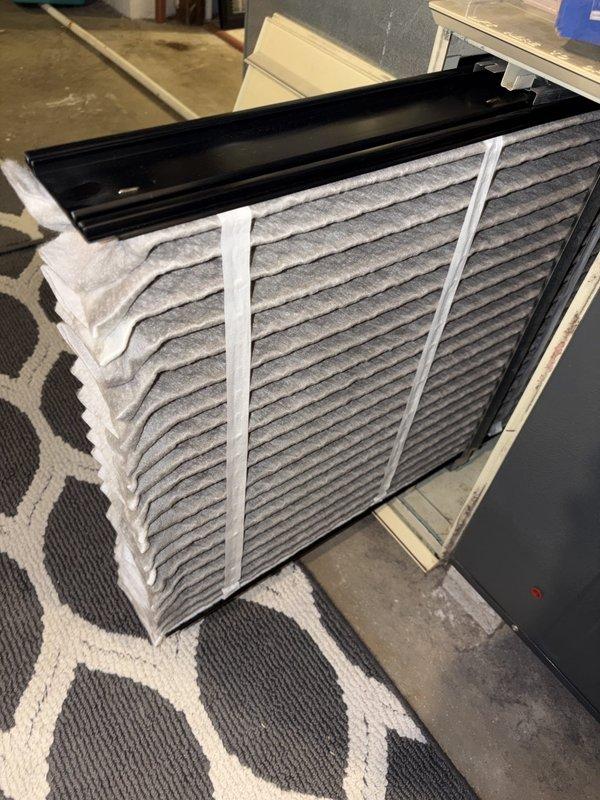 Performed annual heating tune-up on a 9-year-old gas furnace, inspecting the gas valve assembly, wiring connections, and blower components. Found moisture and mineral residue on the interior panel, indicating condensation that should be monitored, and removed a heavily loaded pleated air filter that was restricting airflow and in need of replacement. Performed annual heating tune-up on a 9-year-old gas furnace, inspecting the gas valve assembly, wiring connections, and blower components. Found moisture and mineral residue on the interior panel, indicating condensation that should be monitored, and removed a heavily loaded pleated air filter that was restricting airflow and in need of replacement.