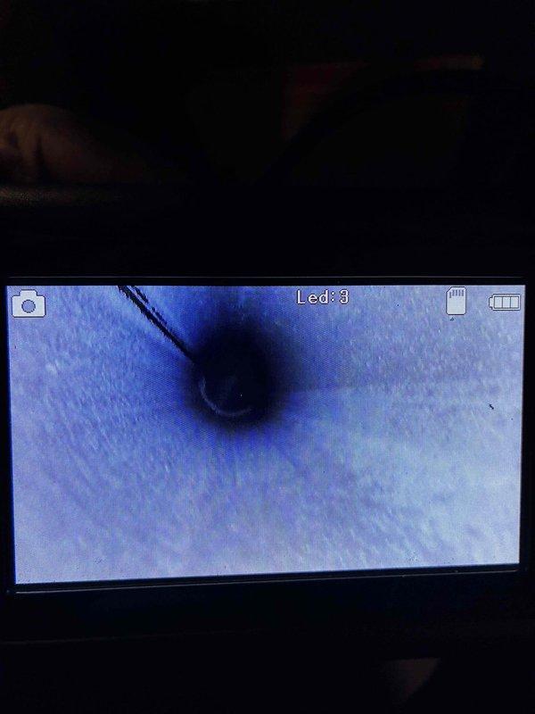 Performed scheduled heating maintenance on the furnace, including a visual inspection of the system and surrounding ductwork using a borescope camera. Inspected the supply duct runs, flexible duct, and insulation, and examined an access opening where a frosted or insulation-like buildup was observed, documenting findings with photos for the service record. The system was left operational at the completion of the recurring maintenance visit. Performed scheduled heating maintenance on the furnace, including a visual inspection of the system and surrounding ductwork using a borescope camera. Inspected the supply duct runs, flexible duct, and insulation, and examined an access opening where a frosted or insulation-like buildup was observed, documenting findings with photos for the service record. The system was left operational at the completion of the recurring maintenance visit.