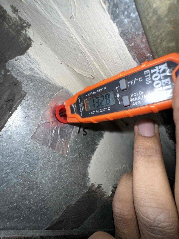 Performed annual maintenance tune-up on a 2-year-old Amana gas furnace with a Space-Gard air cleaner. Inspected the unit and verified supply air temperature at the duct using a digital thermometer, confirming proper heating operation. The system is functioning properly, with no visible rust, frost, or damage observed. Performed annual maintenance tune-up on a 2-year-old Amana gas furnace with a Space-Gard air cleaner. Inspected the unit and verified supply air temperature at the duct using a digital thermometer, confirming proper heating operation. The system is functioning properly, with no visible rust, frost, or damage observed.
