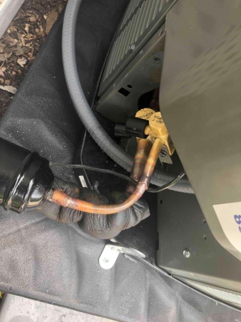 New Residential HVAC Installation Trane System