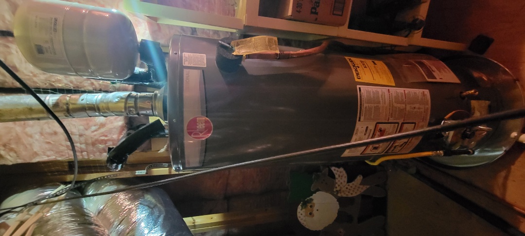 Austin, TX - replaced water heater in attic Austin, TX - replaced water heater in attic
