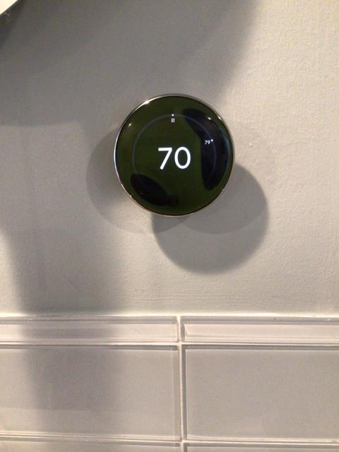 Programed 2 Smart thermostats.