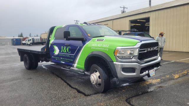 Stand out from the competition with eye-catching, vibrant, and custom-designed wraps that showcase your brand in the most visually appealing way. Check out this cab wrap we designed, printed, and installed using @adgraphics_na Avery Supercast 1105 from @fellers.seattle!  .  .  .  #truckwraps #partialwrap #truckgraphics #marketing #smallbusiness #art #fleetwraps #vinylwrap #carwrap #customwrap #layednotsprayed #paintisdead #3m #averydennison #carwrapping #carsandcoffee #vinylwraps #vehiclewraps #vinyllabwraps #paintisdead #laidnotsprayed #carwraps #averydennison #printgraphics
