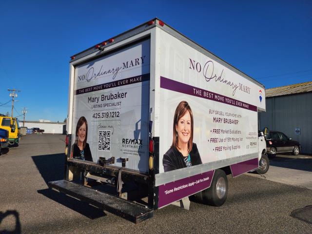 Vinyl wraps show off your brand while communicating to your clients what sets you apart from the competition.    Check out this box truck we wrapped for No Ordinary Mary with @adgraphics_na Supercast 1105 vinyl from @fellers.seattle!  .  .  .  #truckwraps #boxtruckwrap #boxtruckgraphics #marketing #smallbusiness #art #fleetwraps #vinylwrap #carwrap #customwrap #layednotsprayed #paintisdead #3m #averydennison #carwrapping #carsandcoffee #vinylwraps #vehiclewraps #vinyllabwraps #paintisdead #laidnotsprayed #carwraps #averydennison #printgraphics #vinyllabnw
