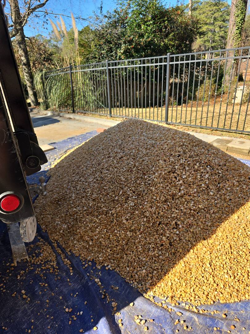 Pea Gravel Delivery