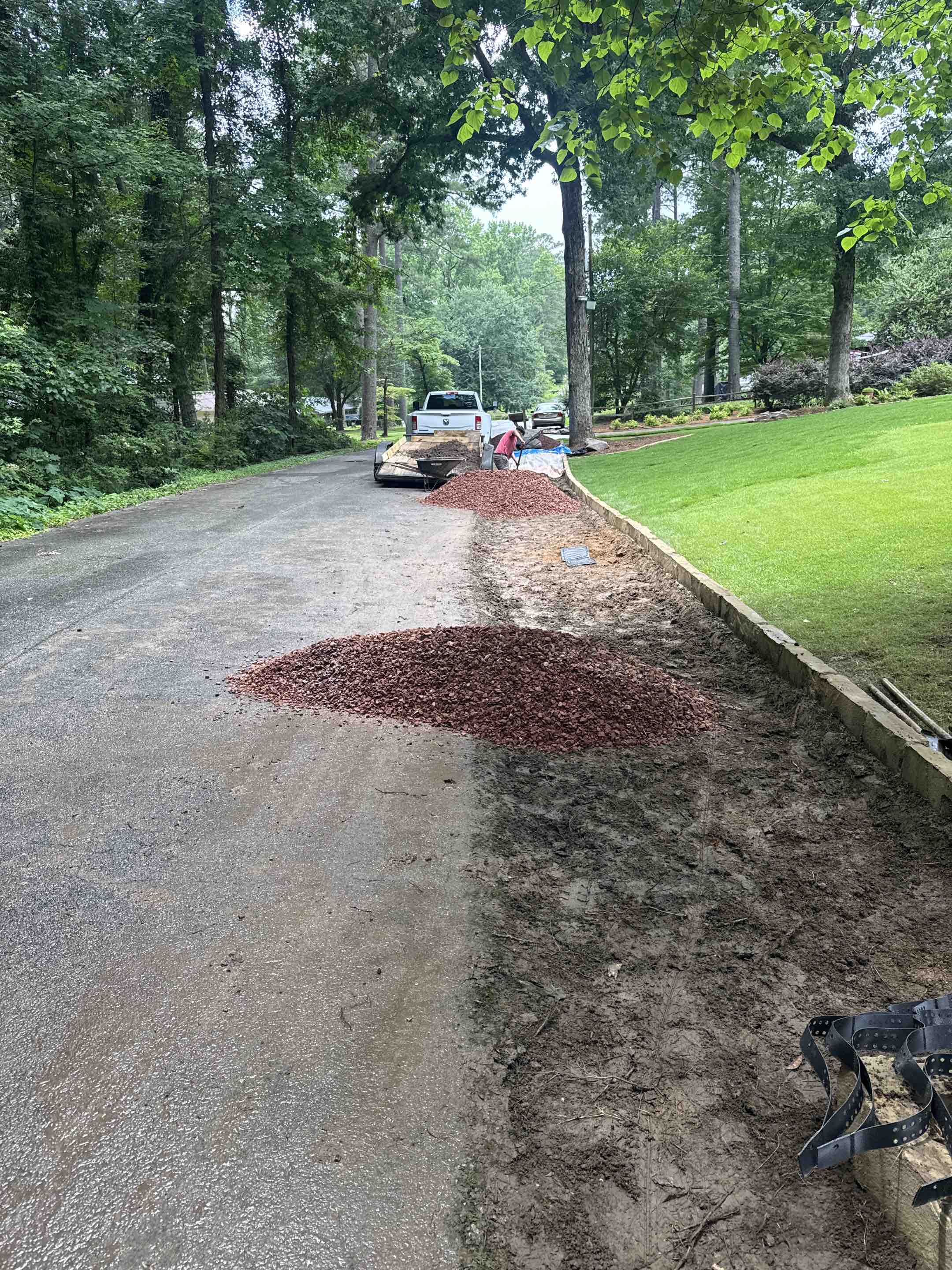 Red rock delivery to Hoover