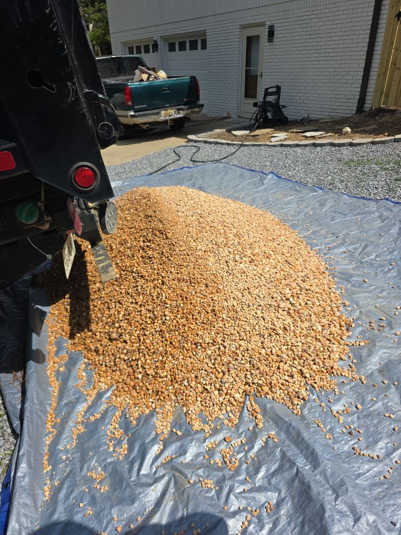 Pea Gravel Delivery