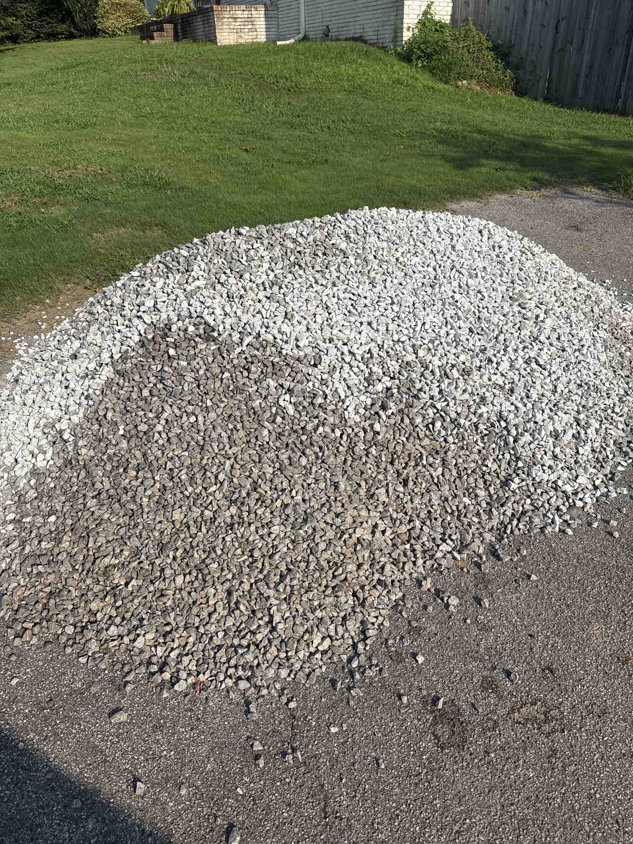 57 gravel delivery to Hoover
