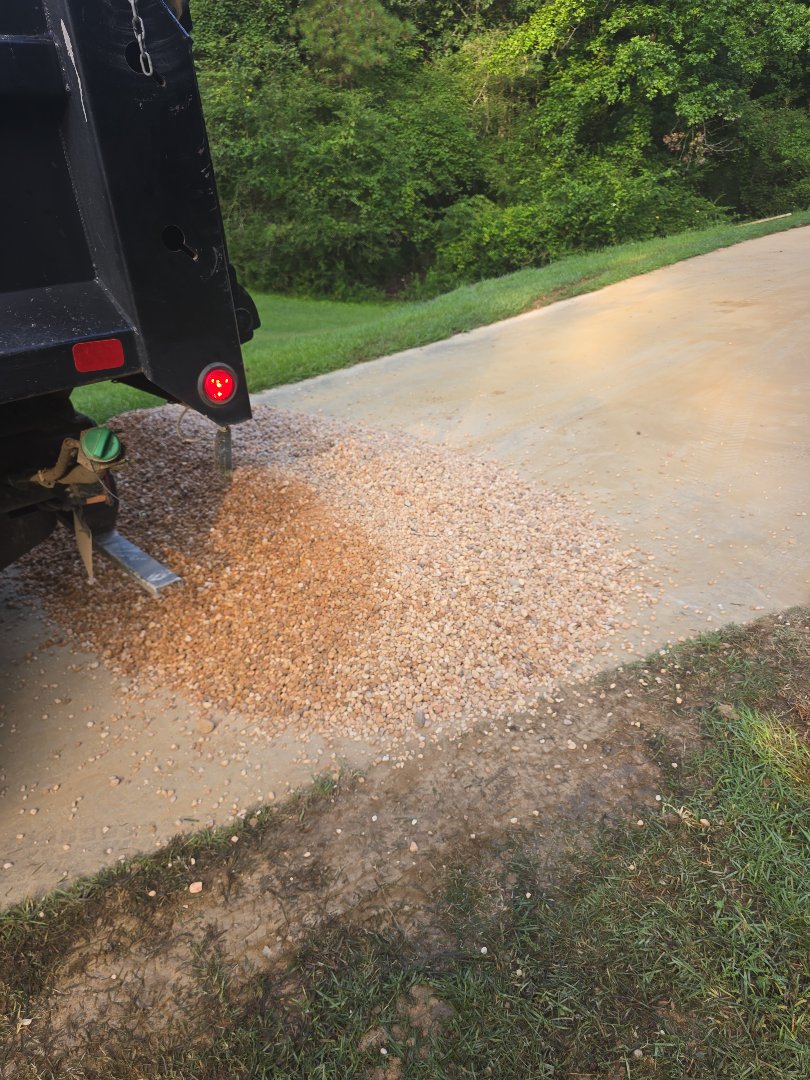 Pea Gravel Delivery