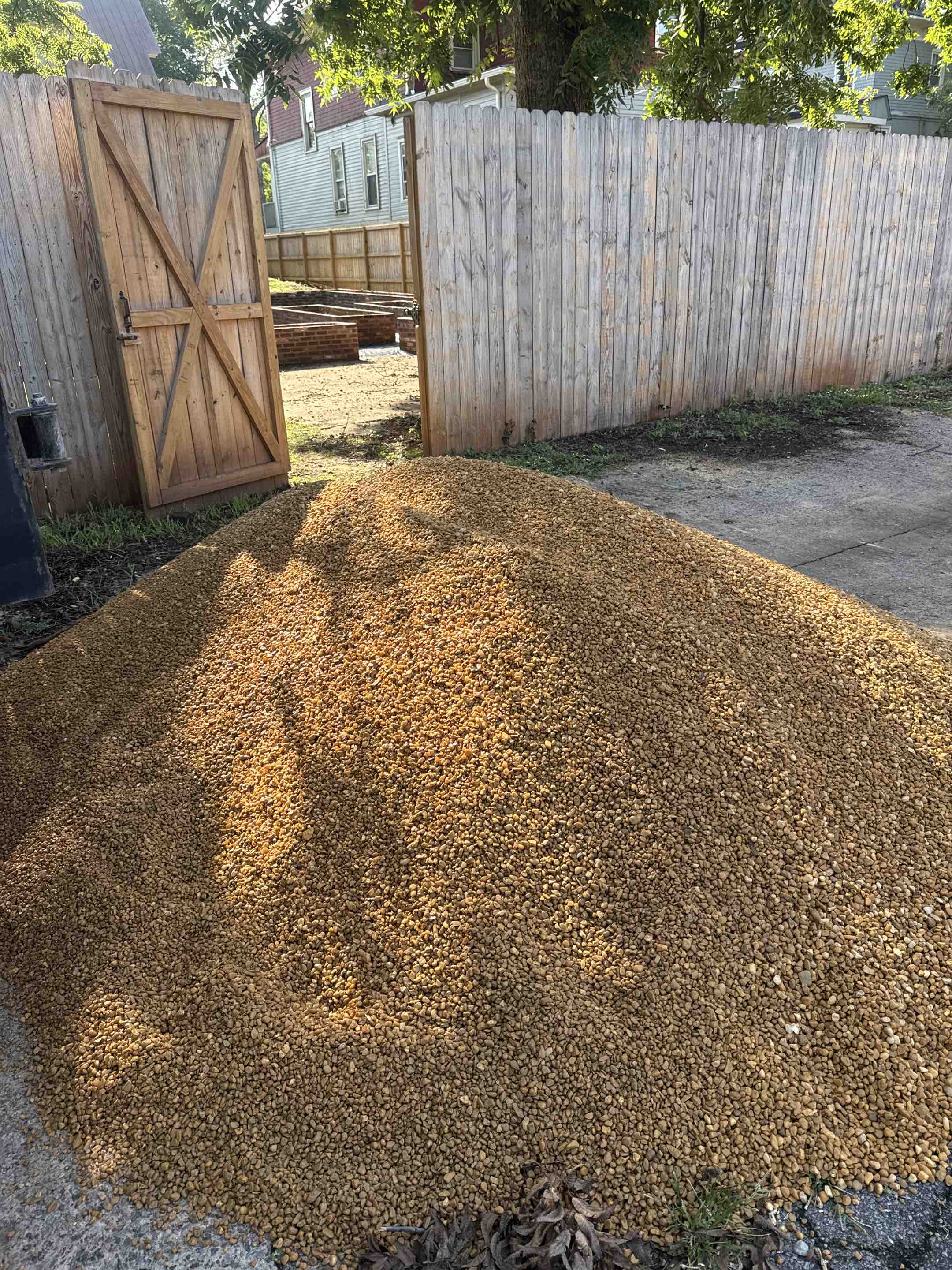Selma brown pea gravel to Birmingham 
