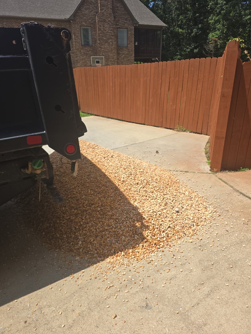 Pea Gravel Delivery