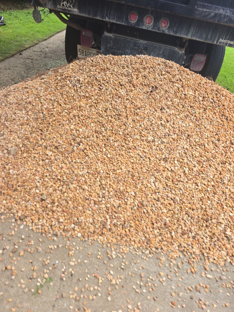 pea gravel delivery