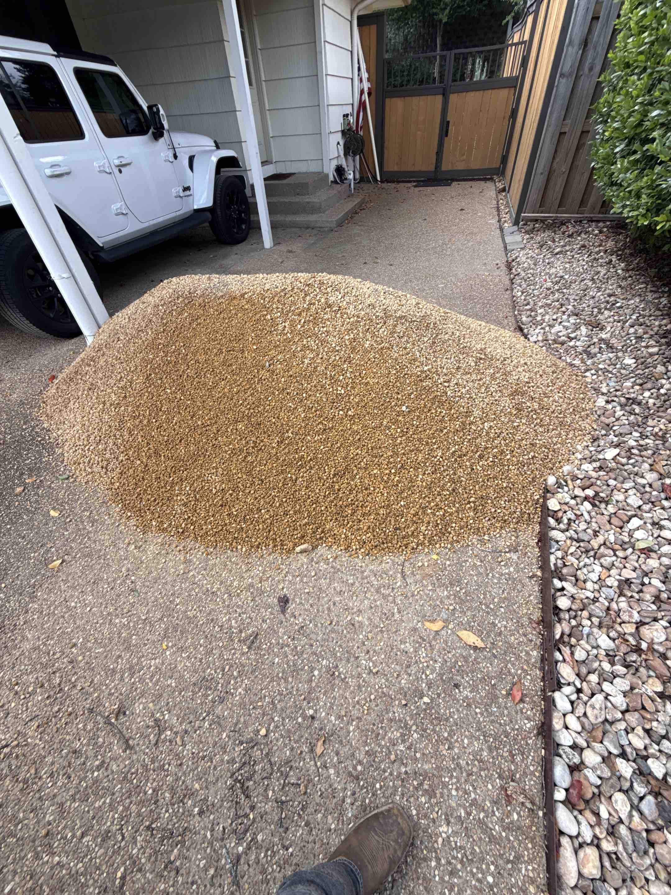 Selma brown pea gravel to vestavia 
