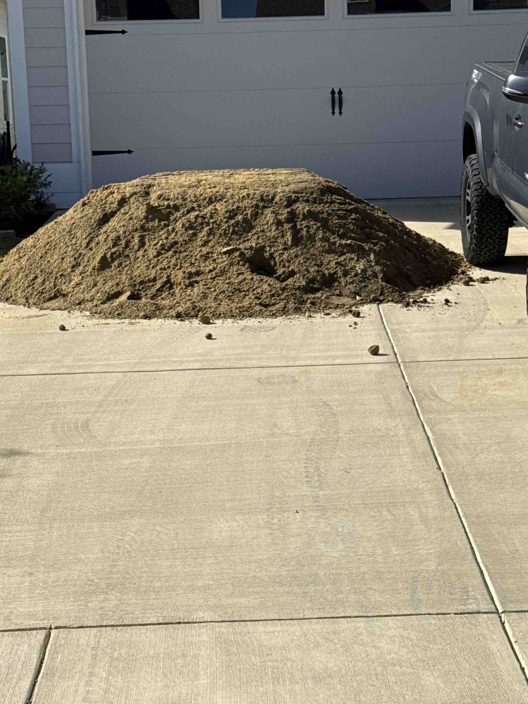 Topsoil sand mix 