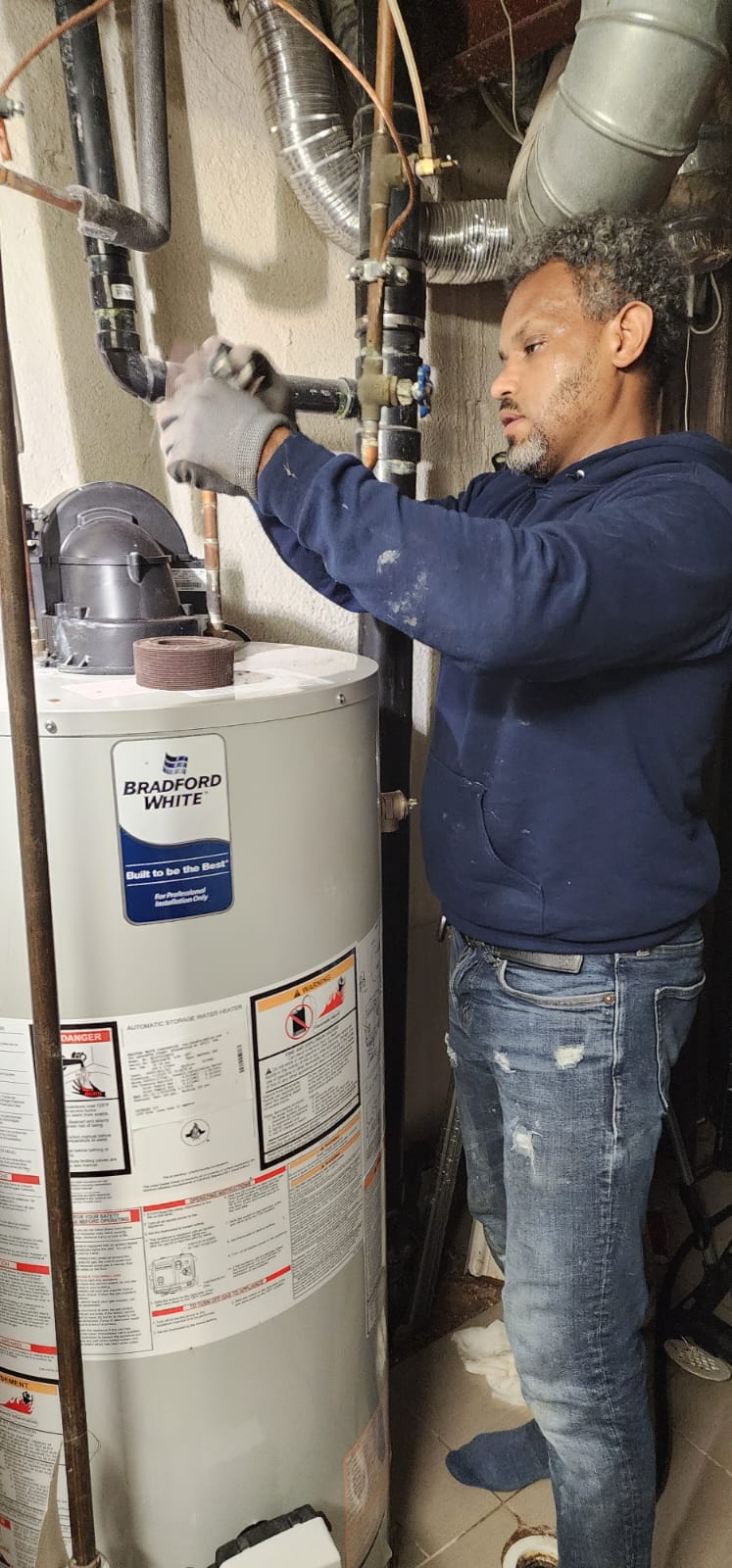 A leaking hot water tank was identified as the primary issue at the property in Scarborough. To resolve this, a new Bradford White water heater was professionally supplied and installed, ensuring reliable and efficient hot water performance. During the service, an additional issue was discovered involving a leaking valve. This component was also replaced with a new, high-quality valve to pr_event further water loss and maintain system integrity.

Upon completion of the installation and repairs, the water supply was safely restored. The entire system was thoroughly tested to confirm proper operation. All components were inspected under normal working conditions, and no leaks or deficiencies were found. The system is now functioning optimally.

All work has been completed in accordance with professional plumbing standards, and the installation is backed by a one-year warranty for added peace of mind.