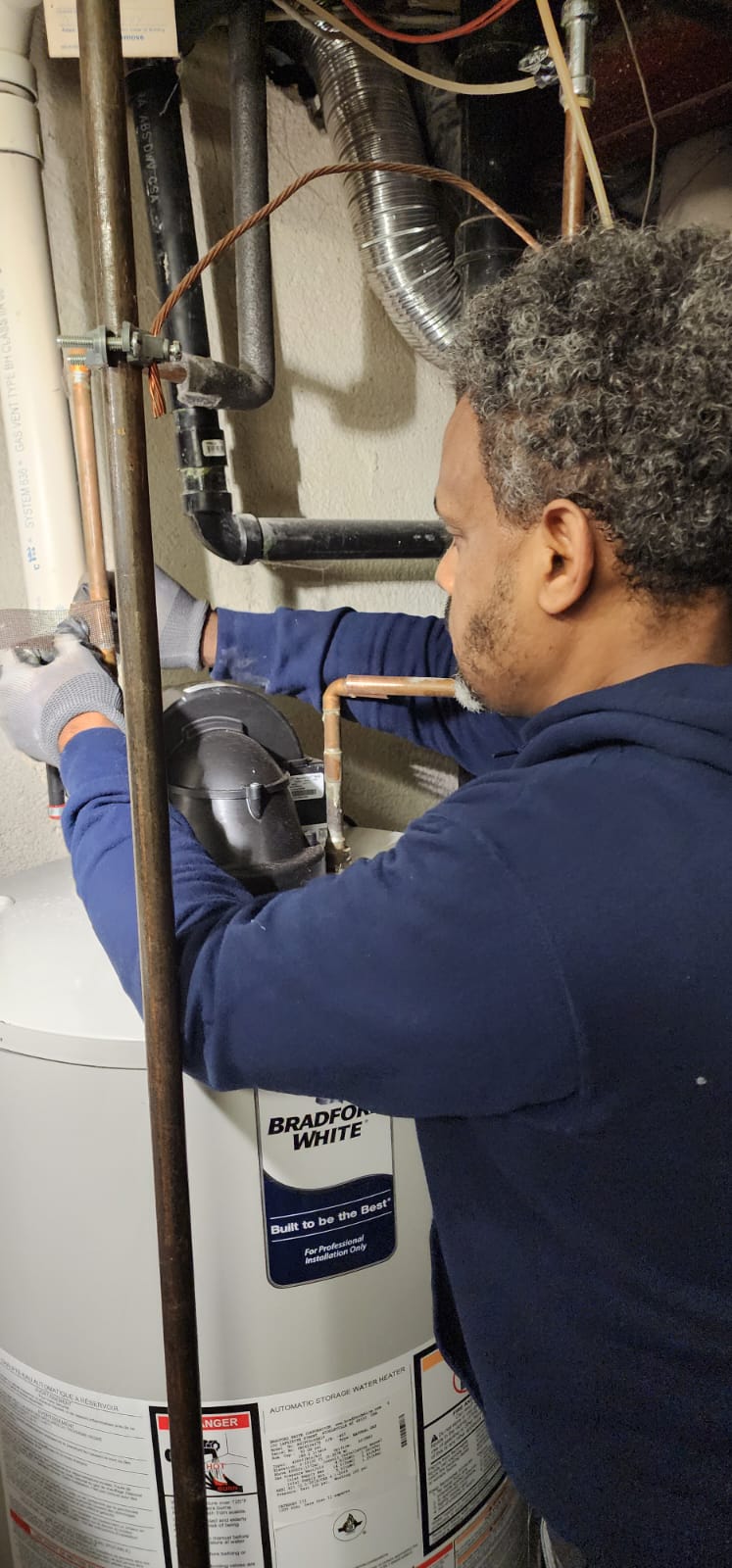 A leaking hot water tank was identified as the primary issue at the property in Scarborough. To resolve this, a new Bradford White water heater was professionally supplied and installed, ensuring reliable and efficient hot water performance. During the service, an additional issue was discovered involving a leaking valve. This component was also replaced with a new, high-quality valve to pr_event further water loss and maintain system integrity.

Upon completion of the installation and repairs, the water supply was safely restored. The entire system was thoroughly tested to confirm proper operation. All components were inspected under normal working conditions, and no leaks or deficiencies were found. The system is now functioning optimally.

All work has been completed in accordance with professional plumbing standards, and the installation is backed by a one-year warranty for added peace of mind.