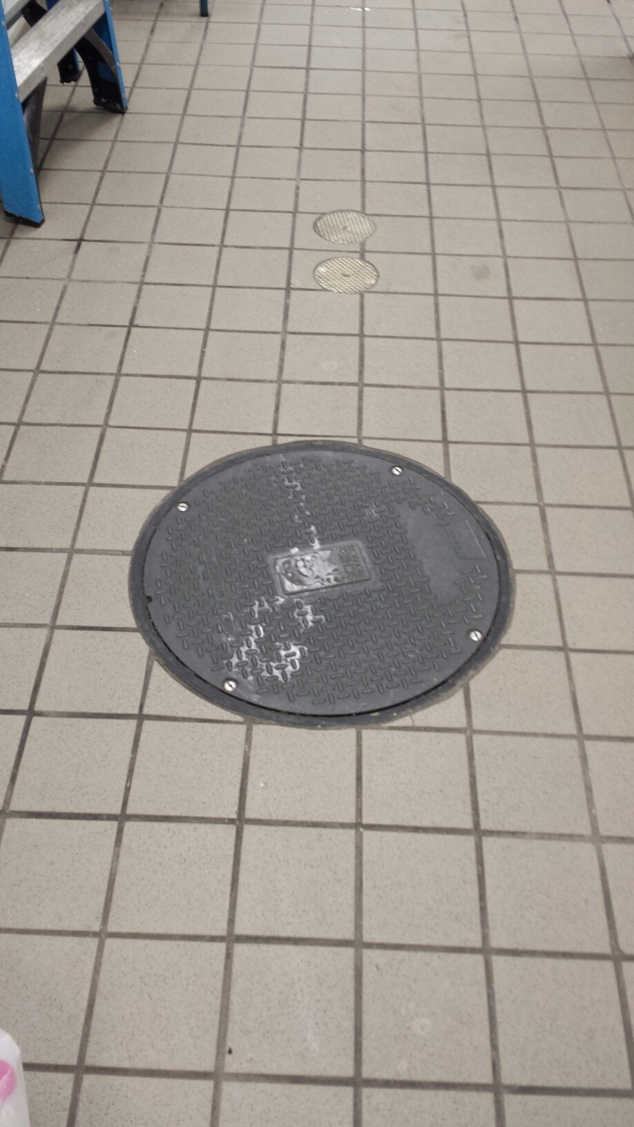 Pumped out grease trap