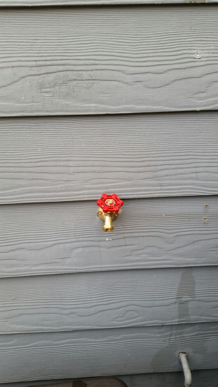 Replaces hose spigot