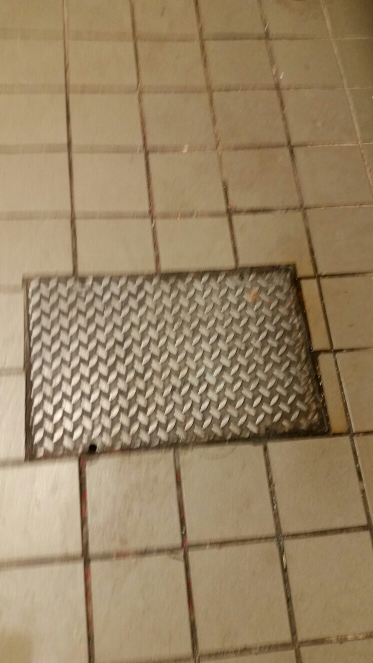 Pump out grease trap