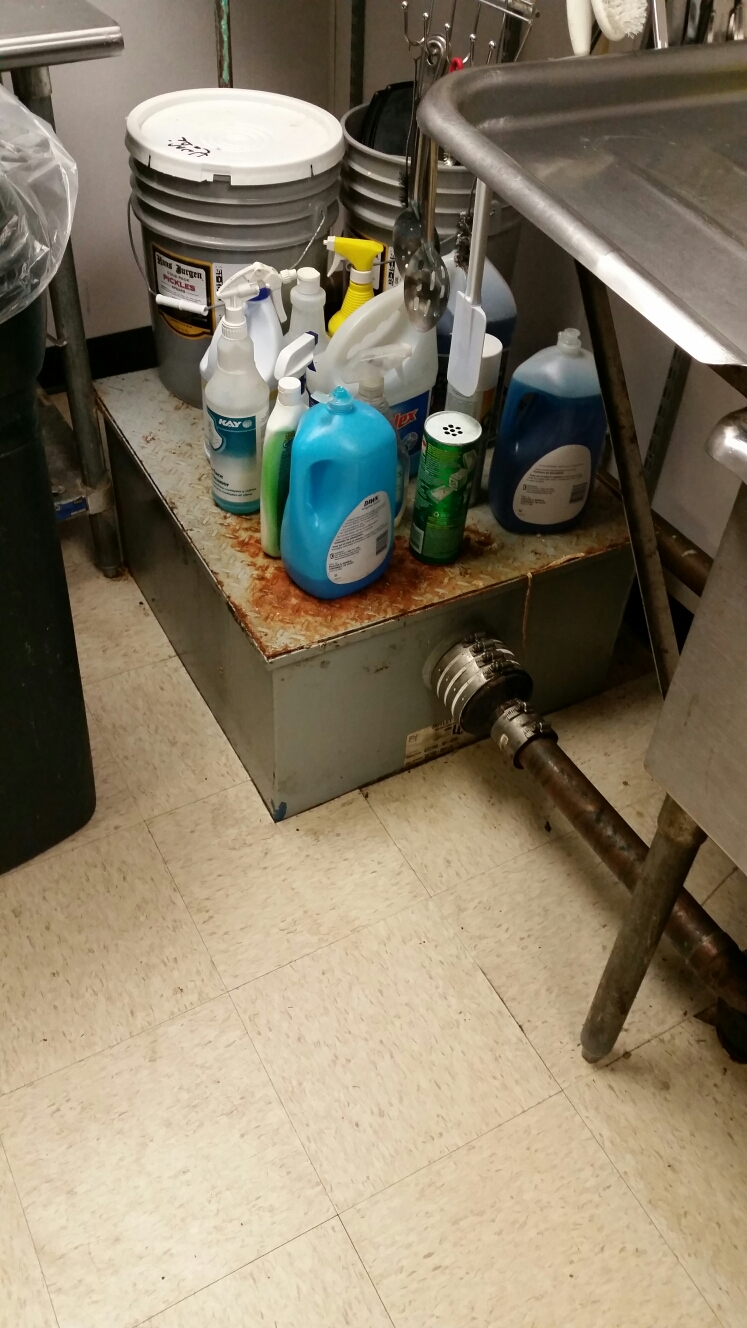 Pumped out go trap