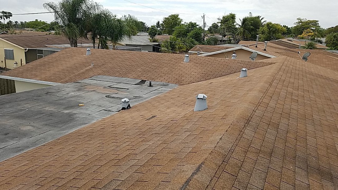 Gaf shingle and flat re-roof estimate in Sunrise ,FL Gaf shingle and flat re-roof estimate in Sunrise ,FL