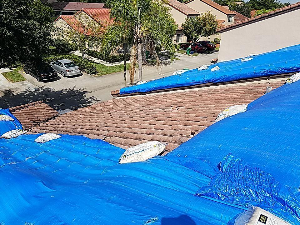 Lauderhill, FL - Eagle Capistrano tile roof with tag and stick tile underlayment estimate in Lauderhill Florida Lauderhill, FL - Eagle Capistrano tile roof with tag and stick tile underlayment estimate in Lauderhill Florida