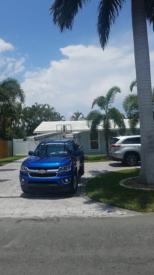 Deerfield Beach, FL - GAF Mineral Cap Sheet flat roof replacement estimate by Earl Johnston Roofing Company Deerfield Beach, FL - GAF Mineral Cap Sheet flat roof replacement estimate by Earl Johnston Roofing Company