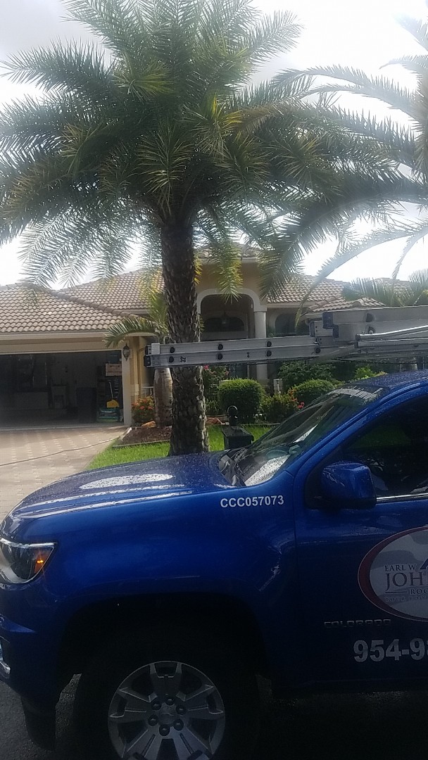 Parkland, FL - Tile roof leak repair estimate by Aj from Earl Johnston Roofing Company Parkland, FL - Tile roof leak repair estimate by Aj from Earl Johnston Roofing Company