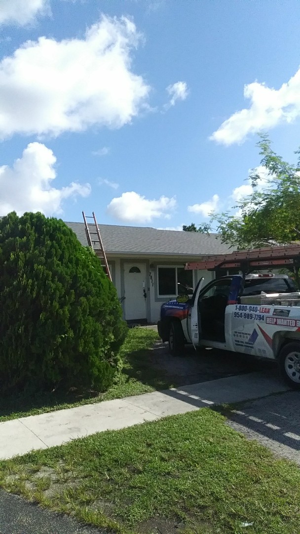 North Lauderdale, FL - Finished Gaf timberline shingle roof by earl w Johnston roofing llc North Lauderdale, FL - Finished Gaf timberline shingle roof by earl w Johnston roofing llc