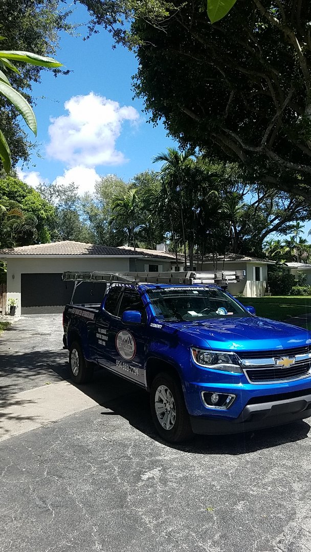 Miami Shores, FL - Flat roof leak repair estimate by Aj from Earl Johnston Roofing Company Miami Shores, FL - Flat roof leak repair estimate by Aj from Earl Johnston Roofing Company