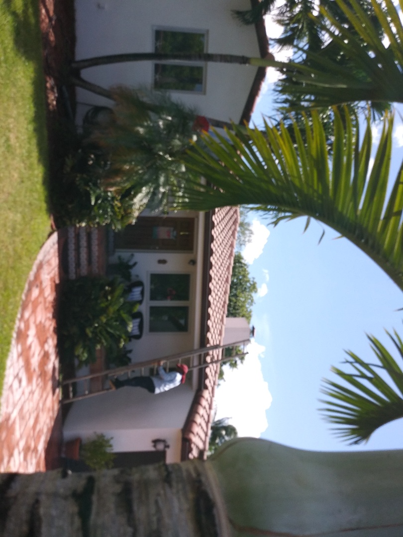 Miami Springs, FL - Pressure clean and Roofacide roof service guys Darron and Gary Miami Springs, FL - Pressure clean and Roofacide roof service guys Darron and Gary