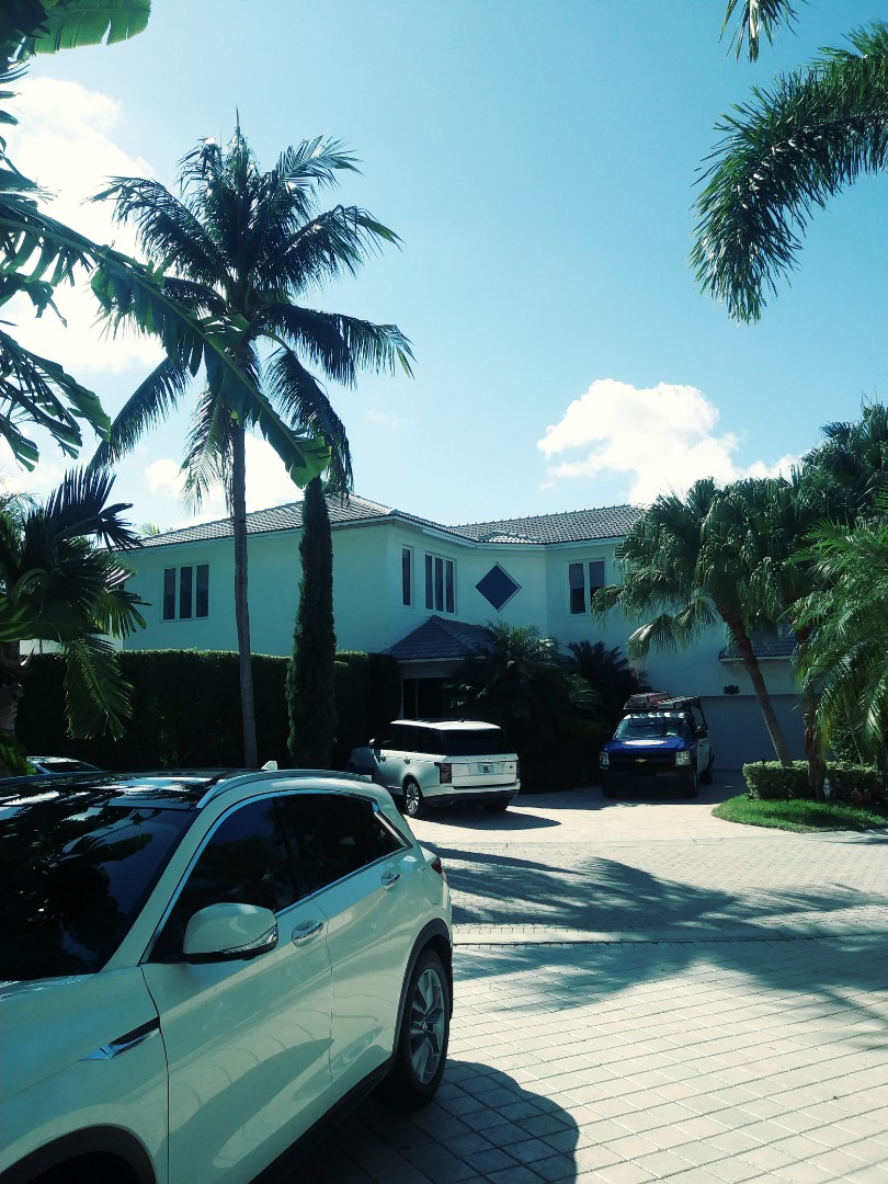 Aventura, FL - Finished eagle Malibu royal palm concrete roof tile by earl w Johnston roofing llc Aventura, FL - Finished eagle Malibu royal palm concrete roof tile by earl w Johnston roofing llc