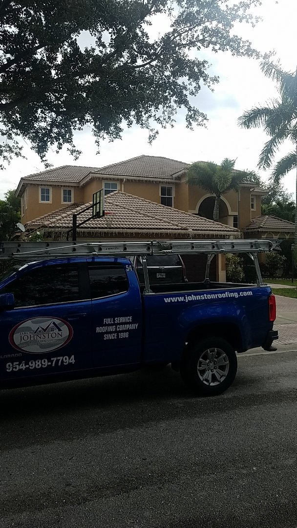 Parkland, FL - Tile roof leak repair estimate by Aj from Earl Johnston Roofing Company Parkland, FL - Tile roof leak repair estimate by Aj from Earl Johnston Roofing Company