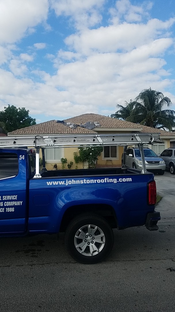 Miami Gardens, FL - Tile roof leak repair estimate by Aj from Earl Johnston Roofing Company Miami Gardens, FL - Tile roof leak repair estimate by Aj from Earl Johnston Roofing Company