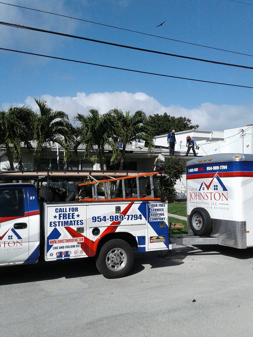 Surfside, FL - Starting a 15sq flat reroof in Miami, by Earl w Johnston roofing Surfside, FL - Starting a 15sq flat reroof in Miami, by Earl w Johnston roofing