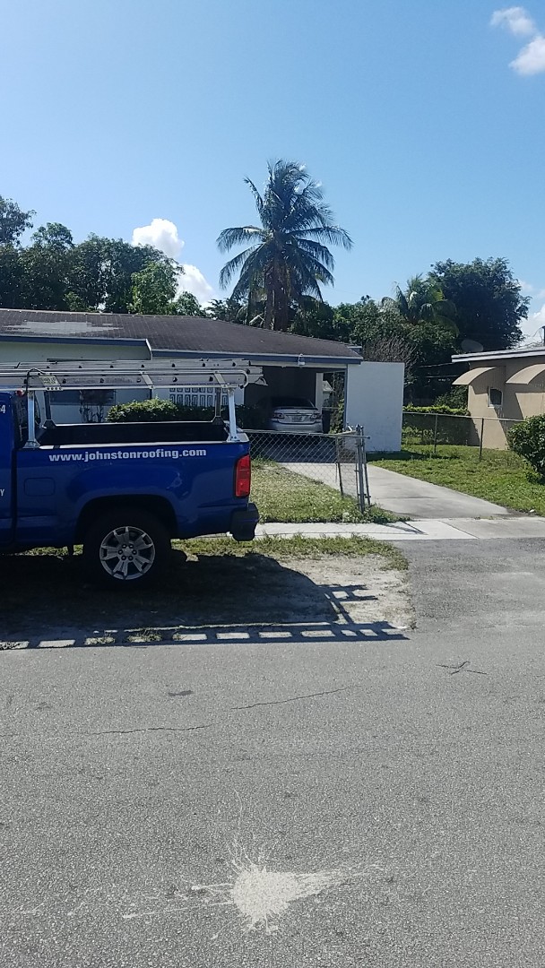 North Miami, FL - Shingle roof replacement estimate by Aj from Earl Johnston Roofing Company North Miami, FL - Shingle roof replacement estimate by Aj from Earl Johnston Roofing Company