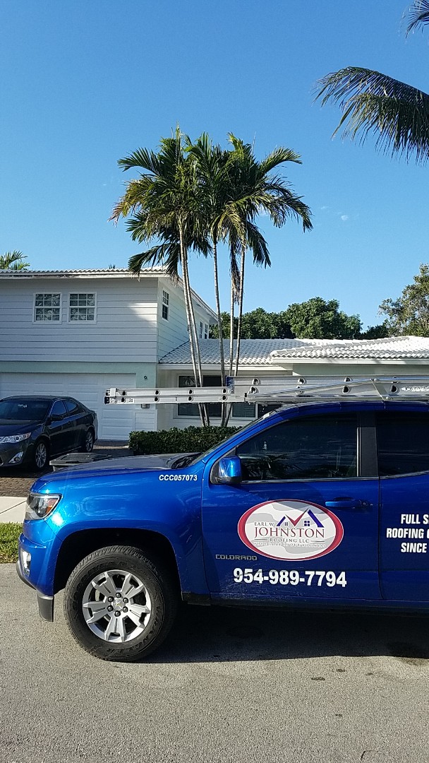 Lighthouse Point, FL - Tile roof leak repair estimate by Aj from Earl Johnston Roofing Company Lighthouse Point, FL - Tile roof leak repair estimate by Aj from Earl Johnston Roofing Company