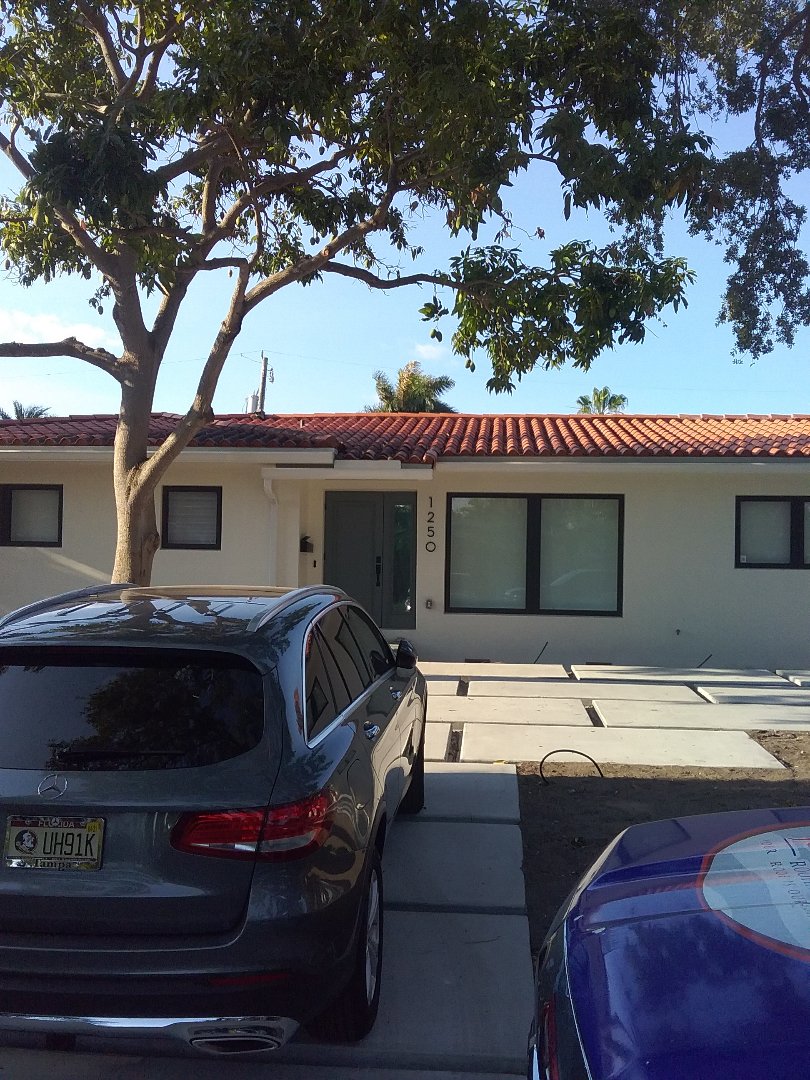 Miami Shores, FL - Repair flat roof by Oliver and Alexis from Earl W Johnston Roofing Miami Shores, FL - Repair flat roof by Oliver and Alexis from Earl W Johnston Roofing