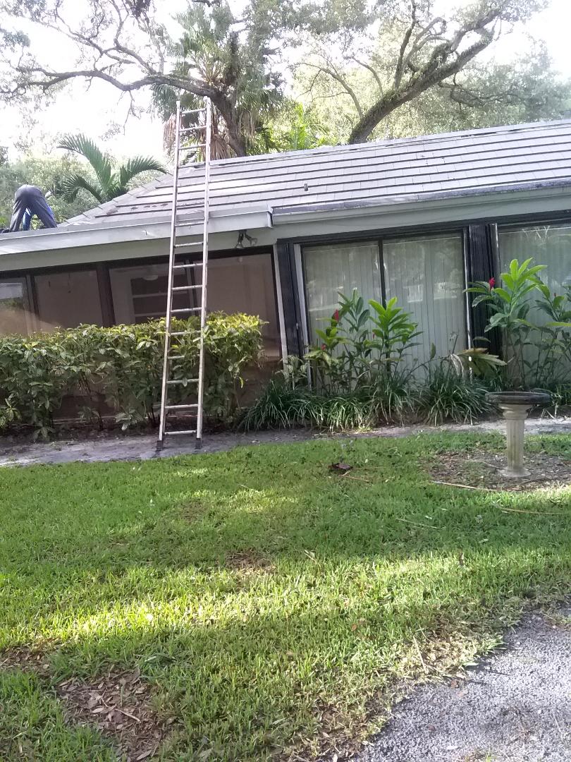 Miami Shores, FL - Fix a flat roof by Oliver, duane , Casey and Alexis from Earl W Johnston Roofing Miami Shores, FL - Fix a flat roof by Oliver, duane , Casey and Alexis from Earl W Johnston Roofing